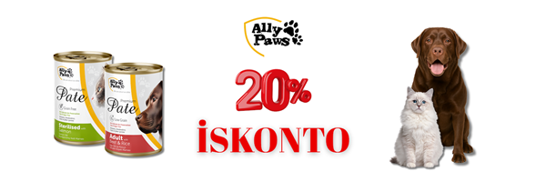 ALLY PAWS PATE KEDİ KONSERVE 400GR 12Lİ